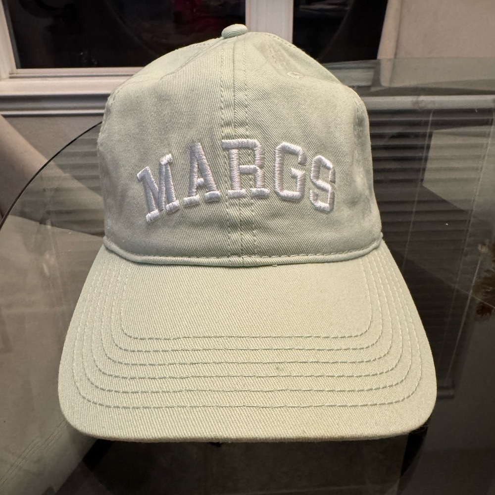 Light green margs hat